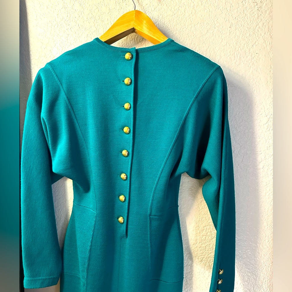 Vintage Michelle Stuart wool dress size small